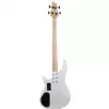 Schecter C-4 Deluxe Satin White bass guitar