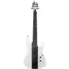 Schecter Signature C-7 Rob Scallon  Satin White Open Pore  electric guitar