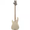 Schecter P-5  Ivory bass guitar