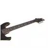 Schecter Demon 7 FR Satin Black electric guitar