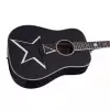 Schecter Robert Smith RS-1000 Busker Gloss Black acoustic guitar