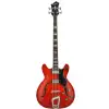 Hagstrom Viking Bass Wild Cherry Transparent bass guitar