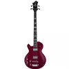 Hagstrom Swede Wild Cherry Transparent LH gitara basowa, leworczna