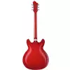 Hagstrom Super Viking Wild Cherry Transparent Flame LH gitara elektryczna, leworczna