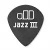 Dunlop 482R Tortex Pitch Black Jazz Plektrum