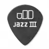 Dunlop 482R Tortex Pitch Black Jazz Plektrum