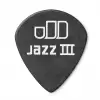 Dunlop 482R Tortex Pitch Black Jazz Plektrum