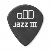 Dunlop 482R Tortex Pitch Black Jazz Plektrum