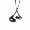 Shure SE215DYBK+UNI-EFS - Suchawki douszne AONIC215 z pojedynczym przetwornikiem i kablem 3.5mm (czarne)