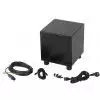 REL Quake Black Ash aktiver Subwoofer