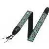 Levy′s Hootenanny Green Jacquard Gitarrengurt