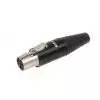 Neutrik RT4FC-B Adapter MINI XLR