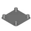 DURATRUSS DT 34 Bodenplatte fr 4-Punkt Truss