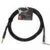 David Laboga PERFECTION Black Instrumentenkabel 3m gerade/gewinkelt