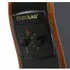 Lag GLA-T100 ASCE-BLK Westerngitarre (mit Tonabnehmer)