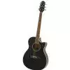 Crafter HTC24EQ BK Westerngitarre (mit Tonabnehmer)