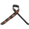 Planet Waves 25LS02 2,5″ LTH Red Heart Gitarrengurt aus Leder