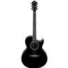Ibanez JSA 10 BK Joe Satriani Westerngitarre (mit Tonabnehmer)
