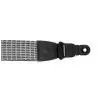 Neotech 8230262 Slimline Strap Silver Grill, Gitarrengurt