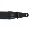 Neotech 8222262 Slimline Strap Black Leather Gitarrengurt