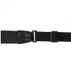 Neotech 8222262 Slimline Strap Black Leather Gitarrengurt