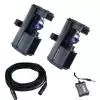 American DJ Comscan LED System zestaw efekt�w �wietlnych + Fu�leiste