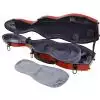 Tonareli Fiberglass violin case red