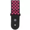 Planet Waves 50H03 BLK/PINK Checker Gitarrengurt