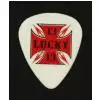 Dunlop Lucky 13 01 Red Cross Plektrum Dunlop Lucky 13 01 Red Cross Plektrum