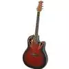 Applause AE147-RRB Ruby Red Burst Westerngitarre (mit Tonabnehmer)