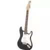 Career Strat Black E-Gitarre