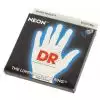 DR NWE-9 White Neon Saiten fr E-Gitarre