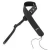Gibson The Troubadour Strap BLK Gitarrengurt aus Leder