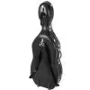 Tonareli Fiberglass cello case black