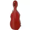 Tonareli Fiberglass cello case burgundy