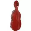 Tonareli Fiberglass cello case burgundy