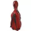 Tonareli Fiberglass cello case burgundy