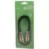 Adam Hall K3 TCC 0100 3 Star Series Twin-Kabel 2 x Cinch auf 2 x Cinch | 1 m