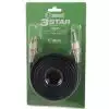 Adam Hall K3 TPC 0600 3 Star Series Twin-Kabel 2 x Klinke TS auf 2 x Cinch | 6 m