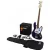 Fender Squier Affinity Jazz Bass Metallic Blue zestaw Verstrker