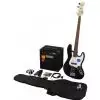 Fender Squier Affinity Jazz Bass black zestaw Verstrker