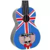 Korala PUC30-003 Konzert Ukulele, Union Jack With Skull