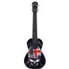 Korala PUC30-004 Konzert Ukulele, Skull Union Jack Hat