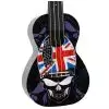 Korala PUC30-004 Konzert Ukulele, Skull Union Jack Hat