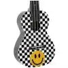 Korala PUC 30-014 Konzert Ukulele, Yellow Smiley Check