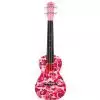 Korala PUC 30-016 Konzert Ukulele Pink Fractals