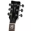 VGS VSH-120 Raven Black Mustang Semi Hollow E-Gitarre