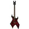 BC Rich Kerry King MMWTF Tribal Fire E-Gitarre