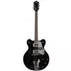 Gretsch G6137TCB Black Panther E-Gitarre mit Koffer