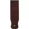 Filippe guitar leather belt 8 cm burgundy